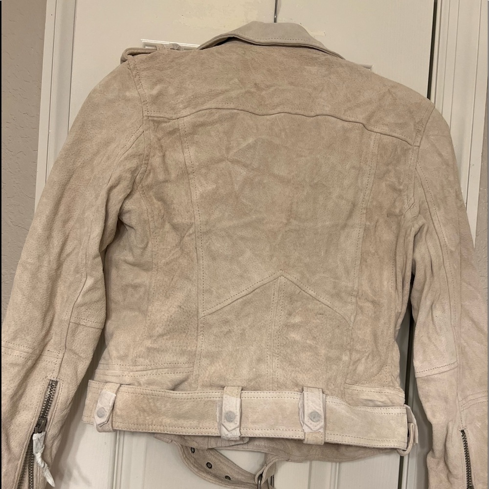 Blank NYC brand new with tags adorable leather jacket with cute buckle detail - Picture 12 of 13